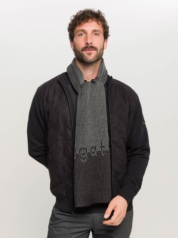 bugatti Schal in Grau