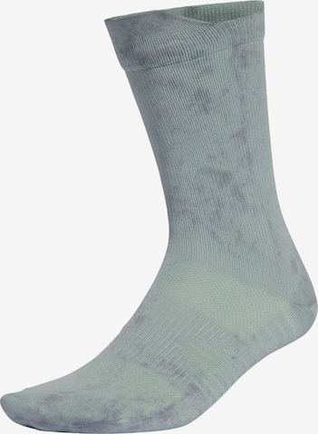ADIDAS PERFORMANCE Sports socks in Green: front