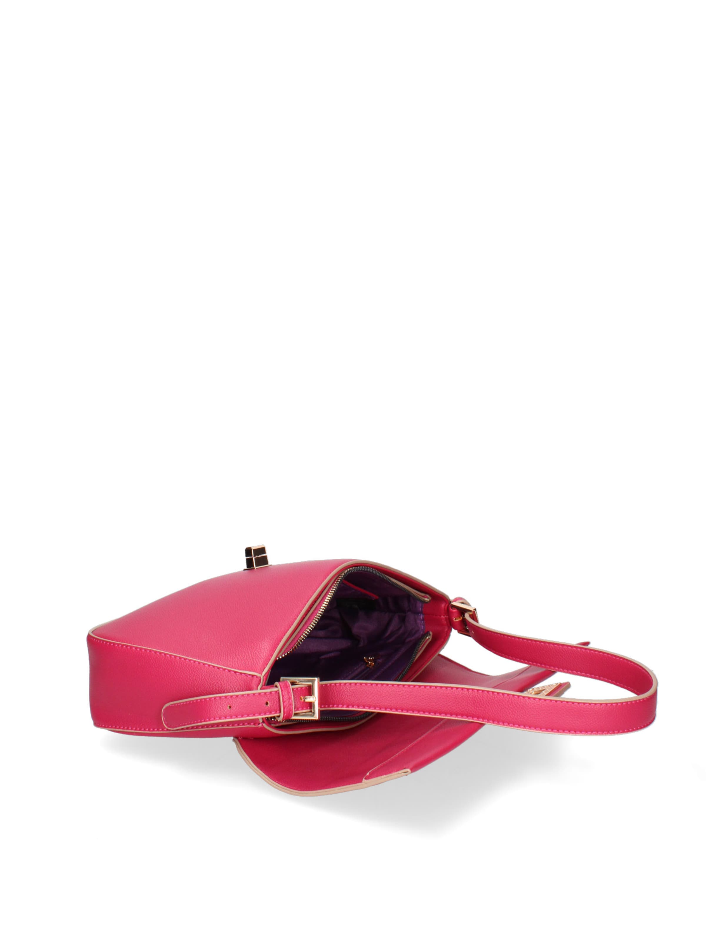 Borsa a spalla 'Borsa a Spalla Donna Calliope Ecopelle - Chiusura Girello' di Diana&Co. in rosa