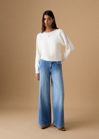 MANGO TEEN Sweater 'Dori' in White