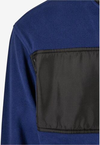 Urban Classics Fleece jas in Blauw