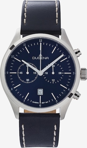 DUGENA Analog Watch in Blue: front