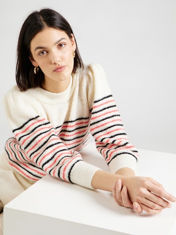 VERO MODA Sweater 'VIGGA' in Beige