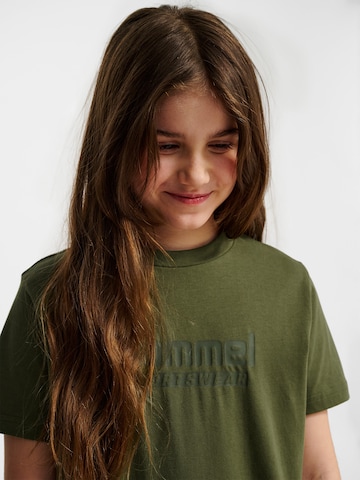 Hummel Shirt 'S/S' in Green