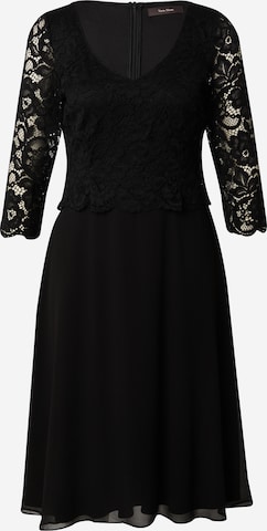 Vera Mont Cocktail Dress in Black: front