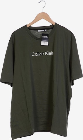 Calvin Klein Shirt in 5XL in Green: front