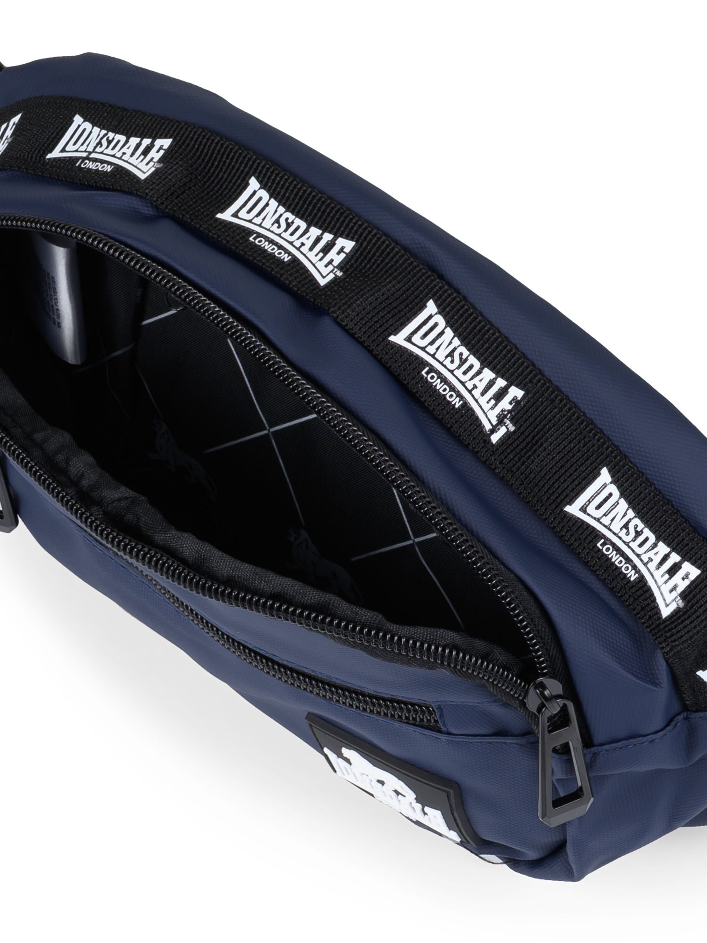 LONSDALE - Riñonera 'Liswerry' en azul