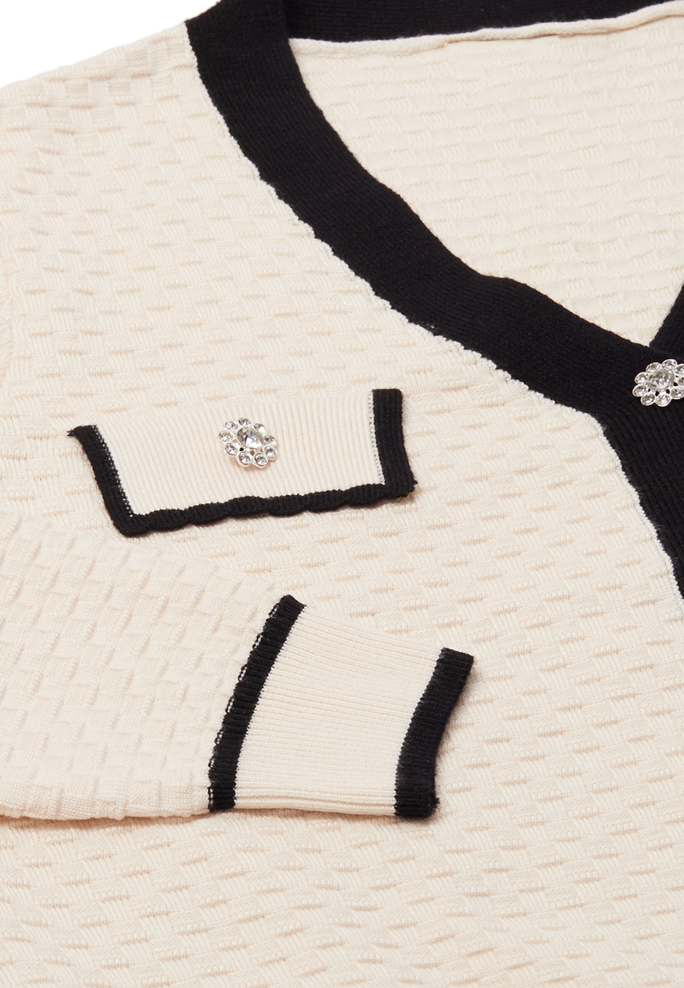 CHANI Strickjacke in Weiß