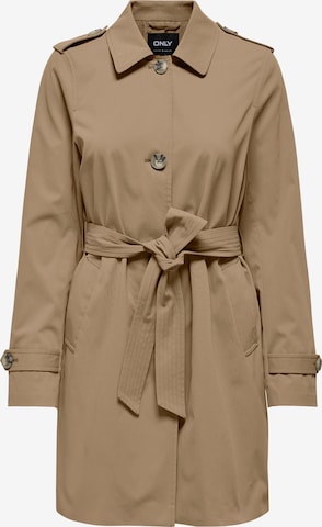 smėlio ONLY Demisezoninis paltas 'ONLDISA': priekis