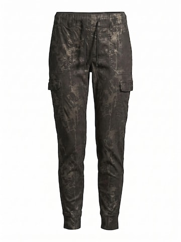 Zhrill Regular Cargo Pants 'ZHDAISEY' in Black: front