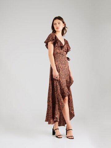 Robe TOPSHOP en marron : devant