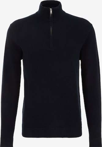 WE Fashion Pulover | modra barva: sprednja stran