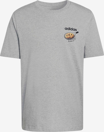 ADIDAS SPORTSWEAR Funkcionalna majica 'COOKIE' | siva barva: sprednja stran