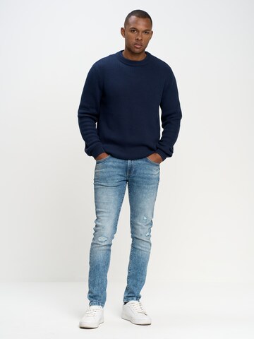 BIG STAR Skinny Jeans 'Owen' in Blue