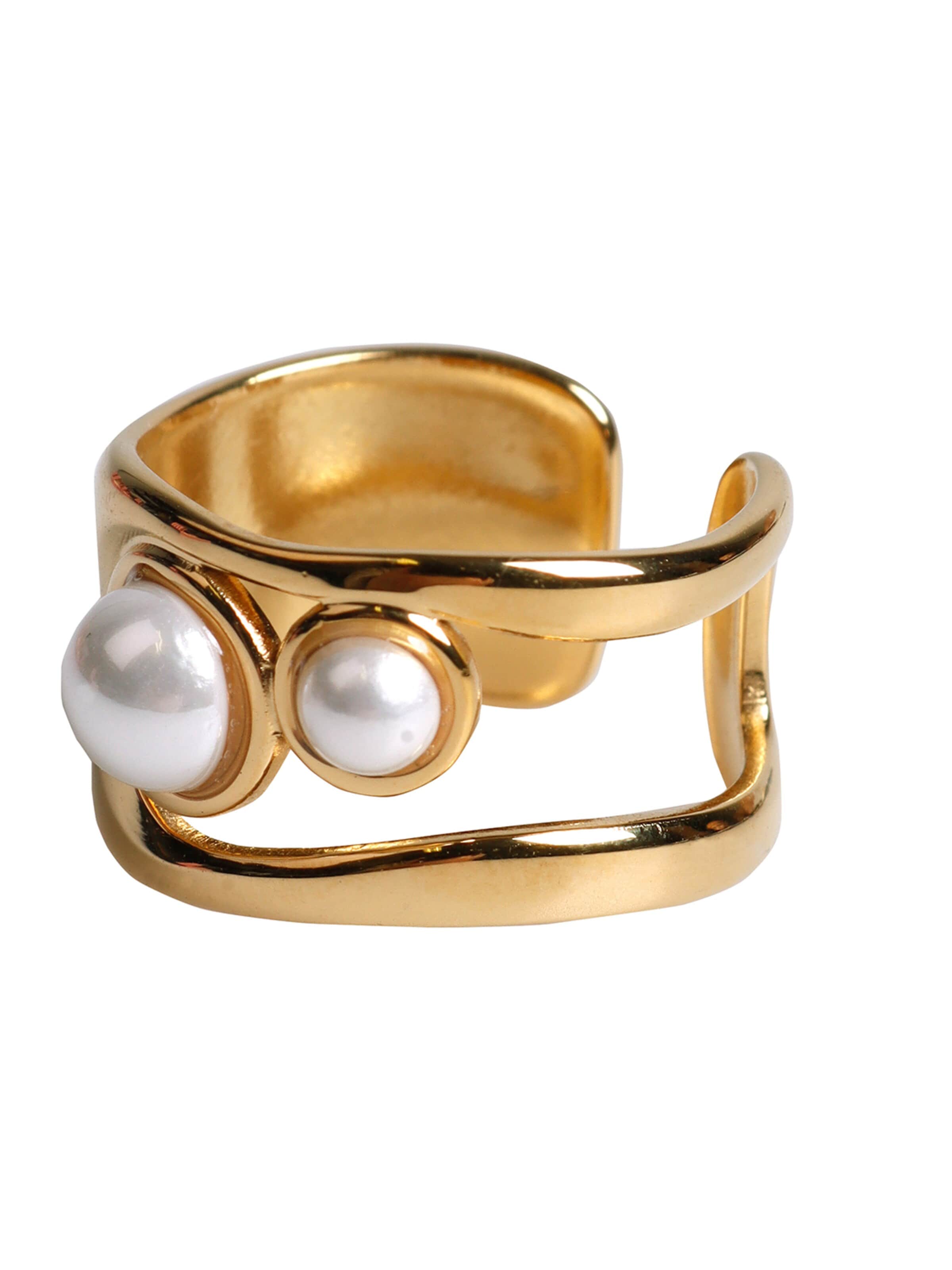 Capelli New York Ring in Gold: front