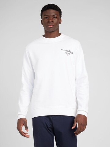 Sweat-shirt Tommy Jeans en blanc