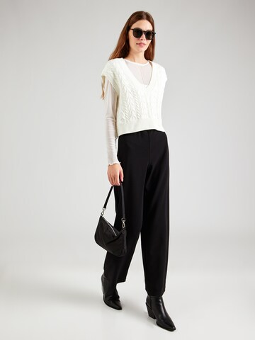 VERO MODA Wide leg Byxa i svart