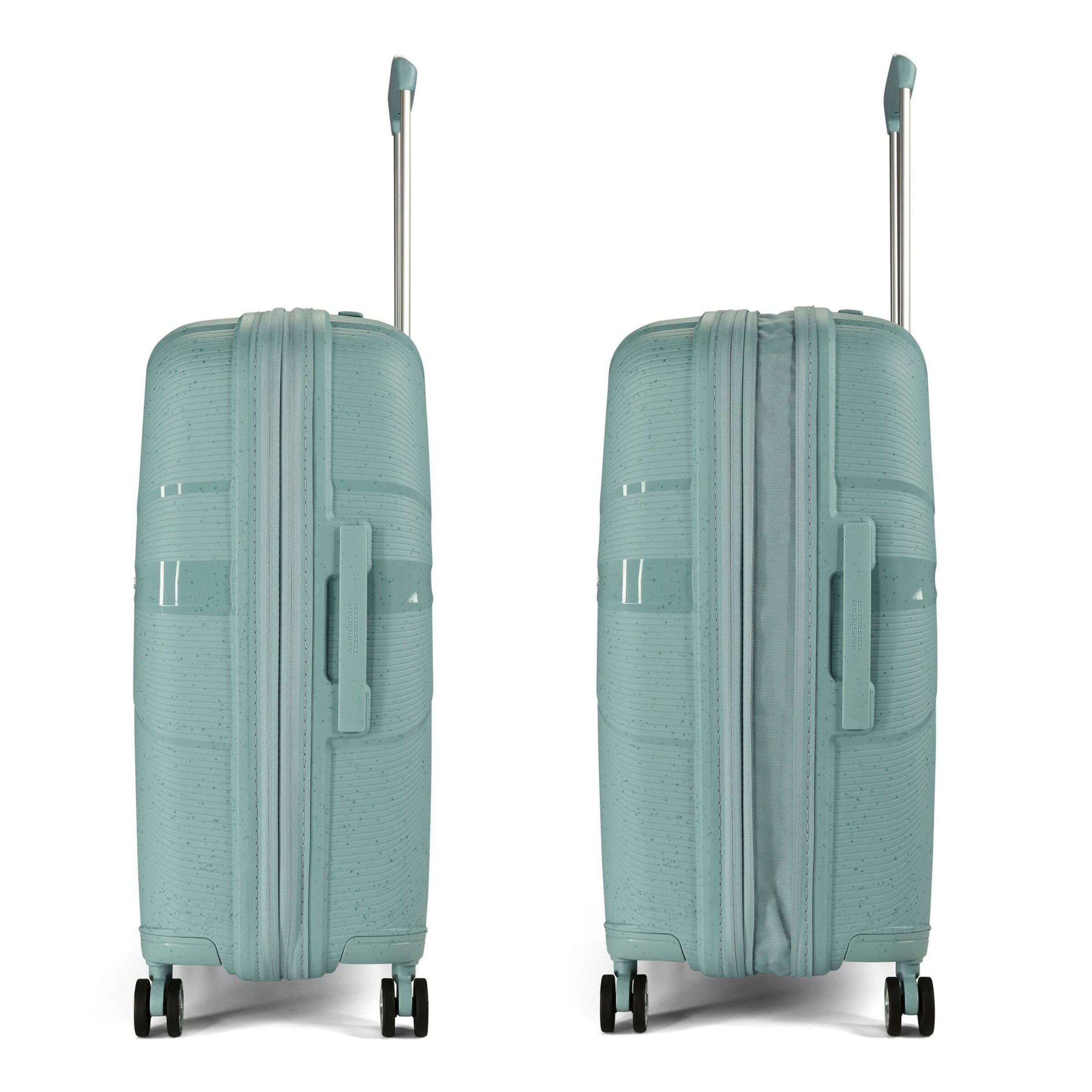 American Tourister Trolley 'Starvibe' in Groen