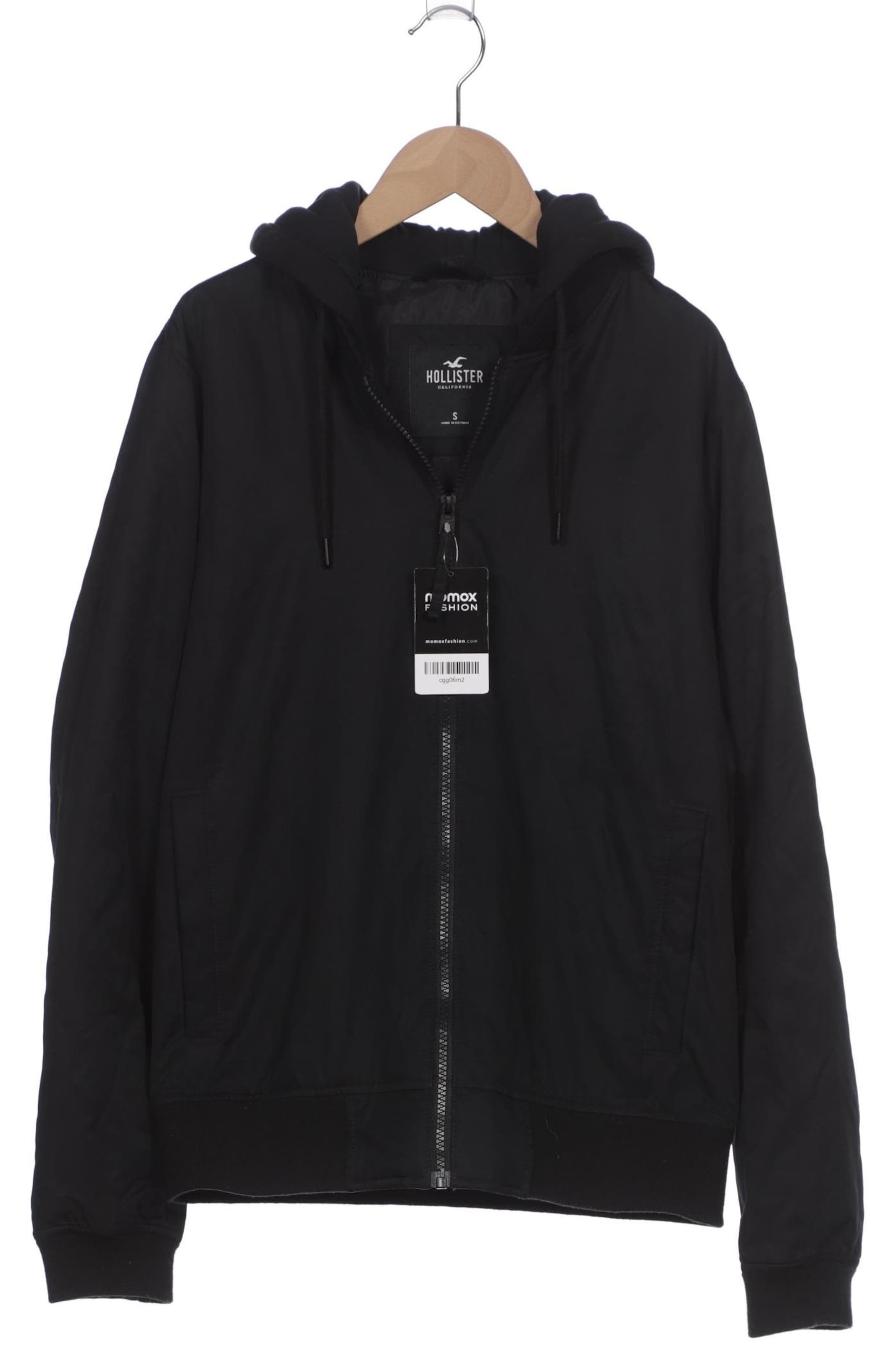 HOLLISTER Jacket & Coat in S in Black: front