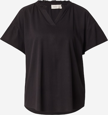 Fransa Blouse 'JUSTINA' in Black: front