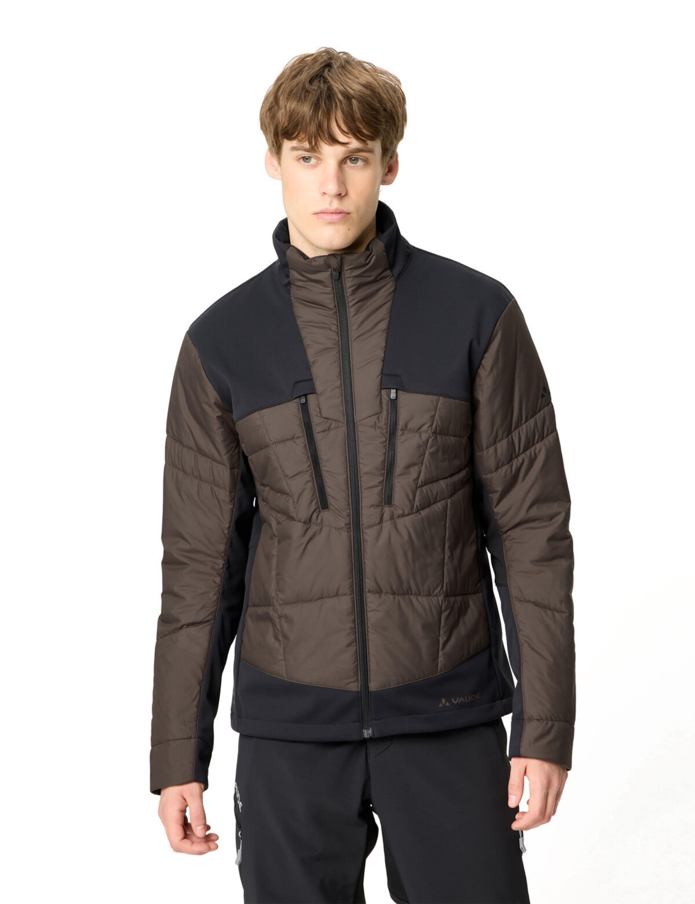 VAUDE Sportjas 'Minaki IV' in Bruin: voorkant