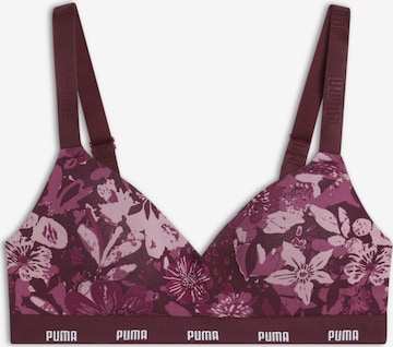 PUMA Bra in Purple: front