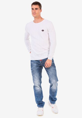 CIPO & BAXX Sweater in White