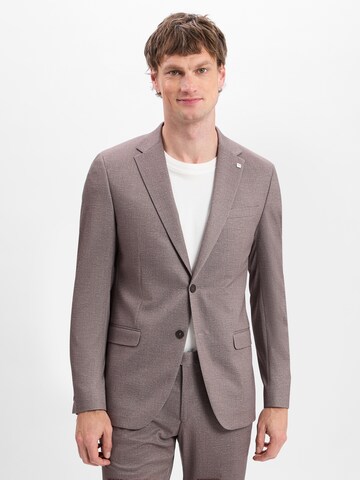Digel Slim fit Business Blazer 'Anello' in Brown: front