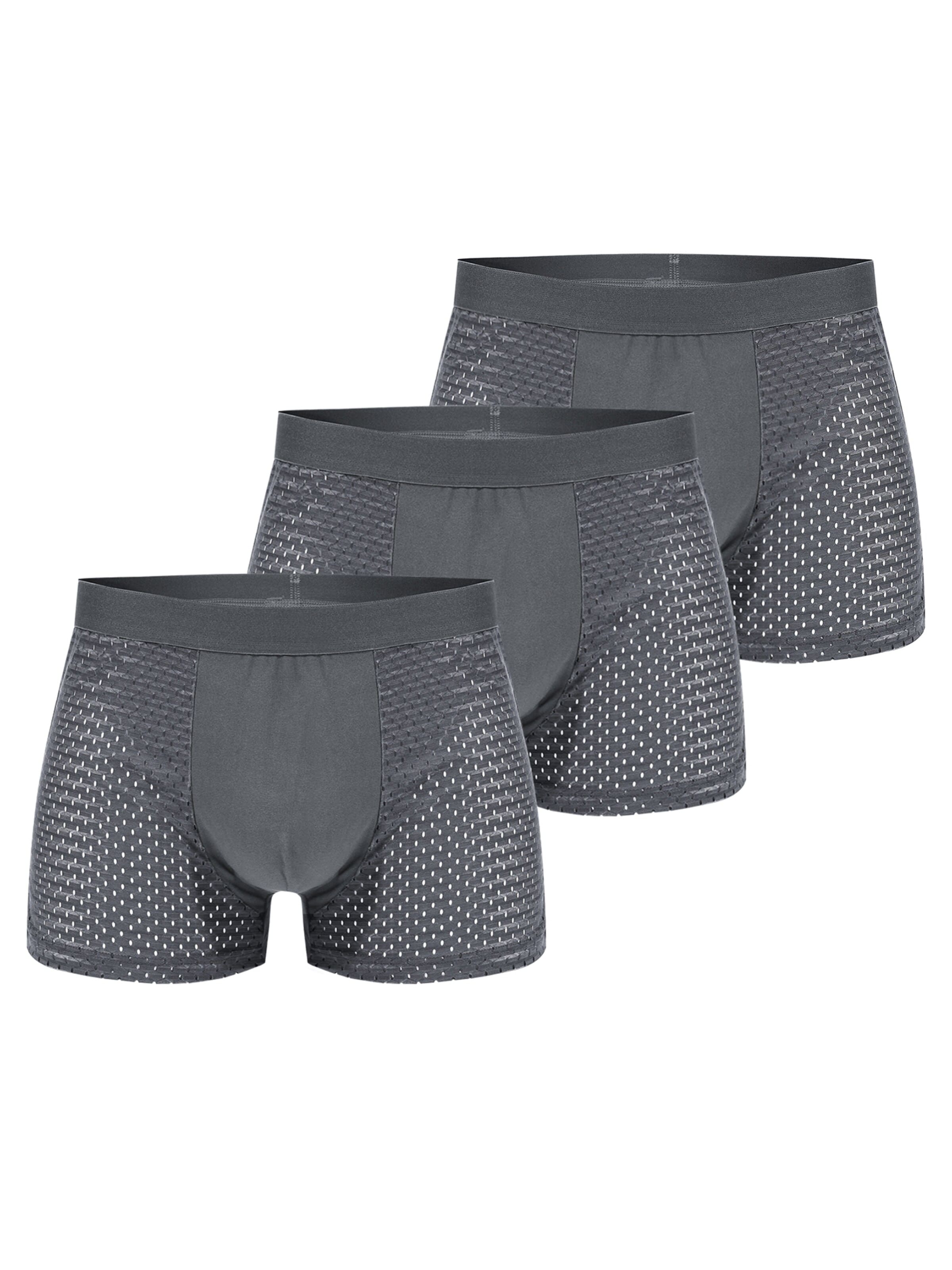 ALLTHEMEN Boxer shorts 'Freiraum' in Grey: front
