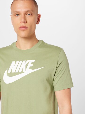 Nike Sportswear Regular fit Shirt 'Futura' in Groen