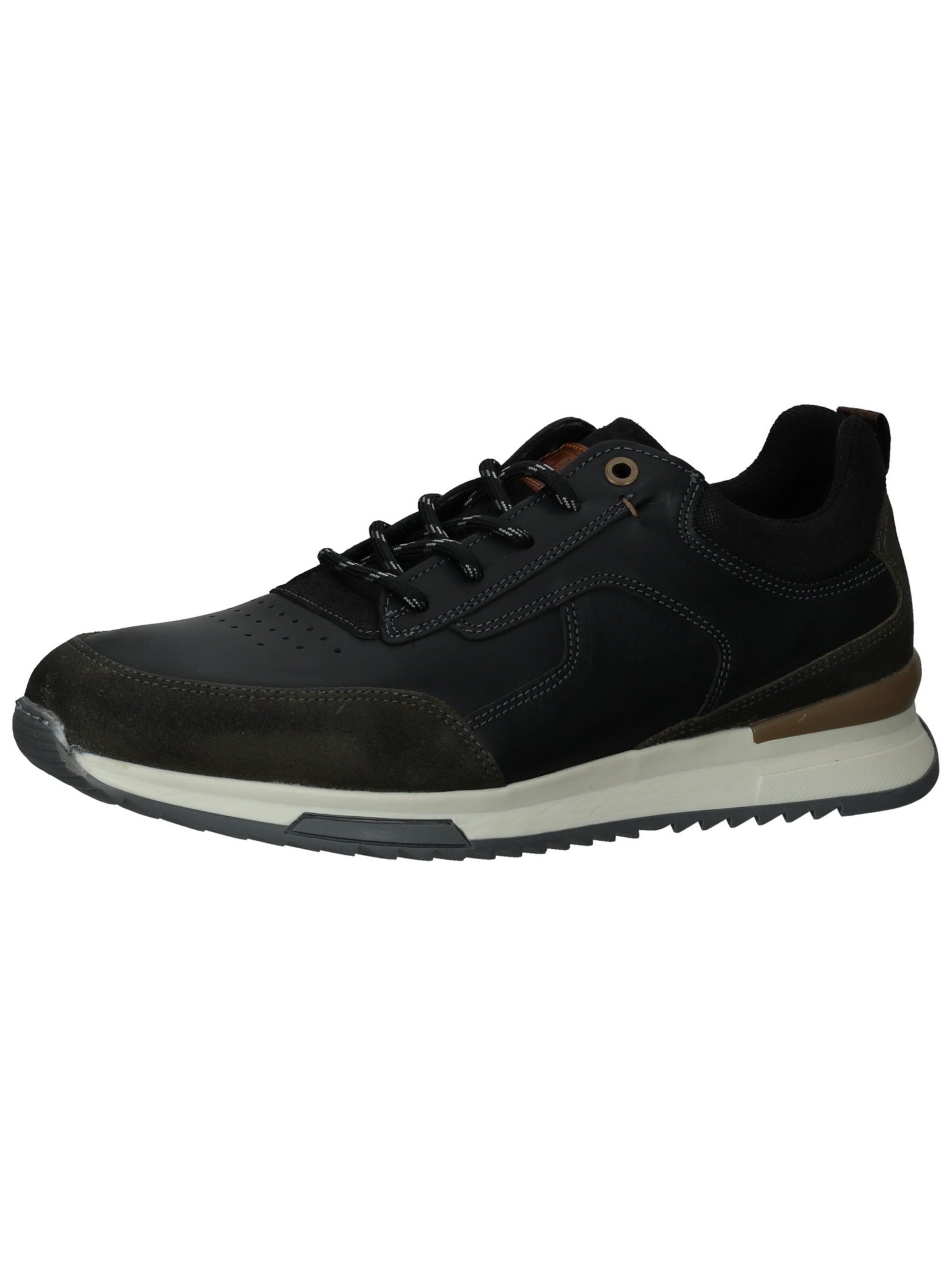 Sneaker bassa di BULLBOXER in nero: frontale