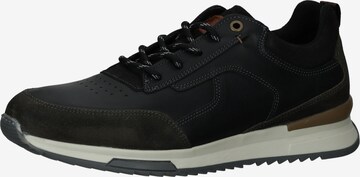 BULLBOXER Sneakers laag in Zwart: voorkant