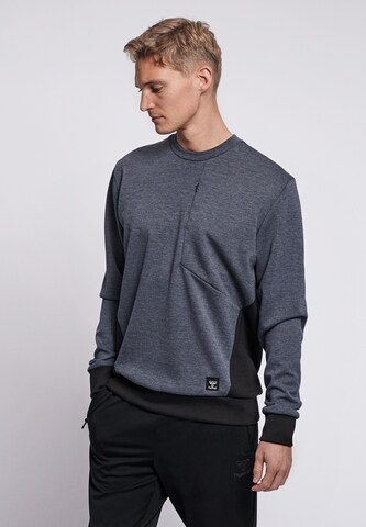 Hummel Sweatshirt in Blau: Vorderseite