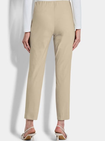 Coupe slim Pantalon Goldner en beige