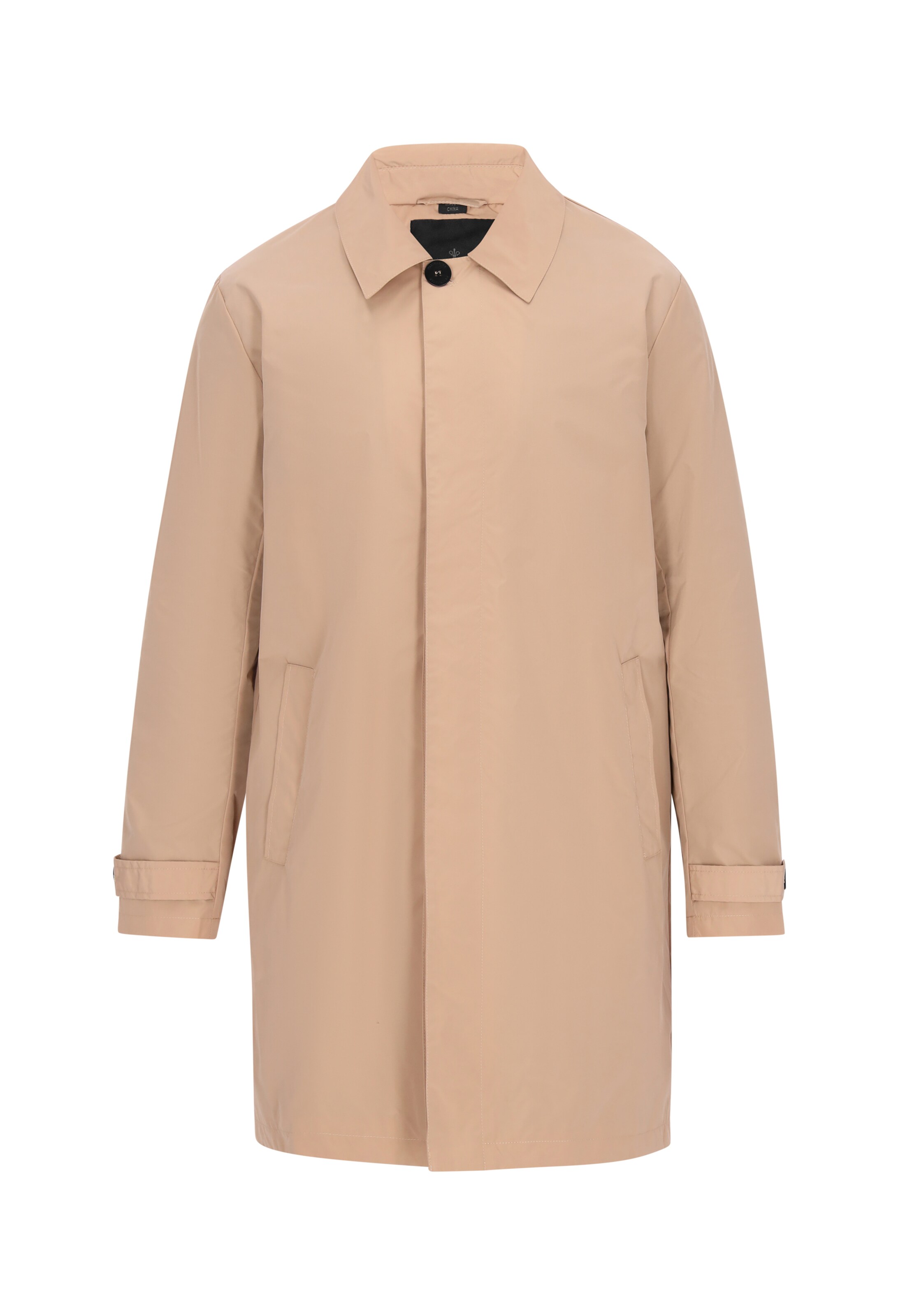 DreiMaster Klassik Between-seasons coat 'Classic Look' in Beige: front