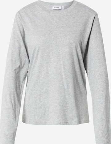 WEEKDAY Shirt 'Alanis' in Grey: front