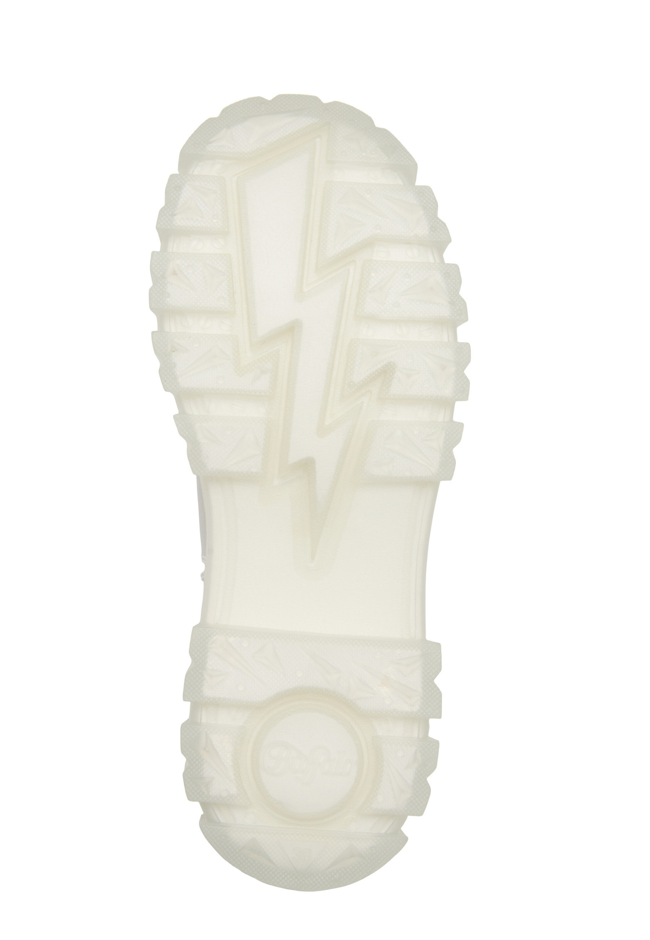 BUFFALO Veterschoen 'Aspha' in Wit