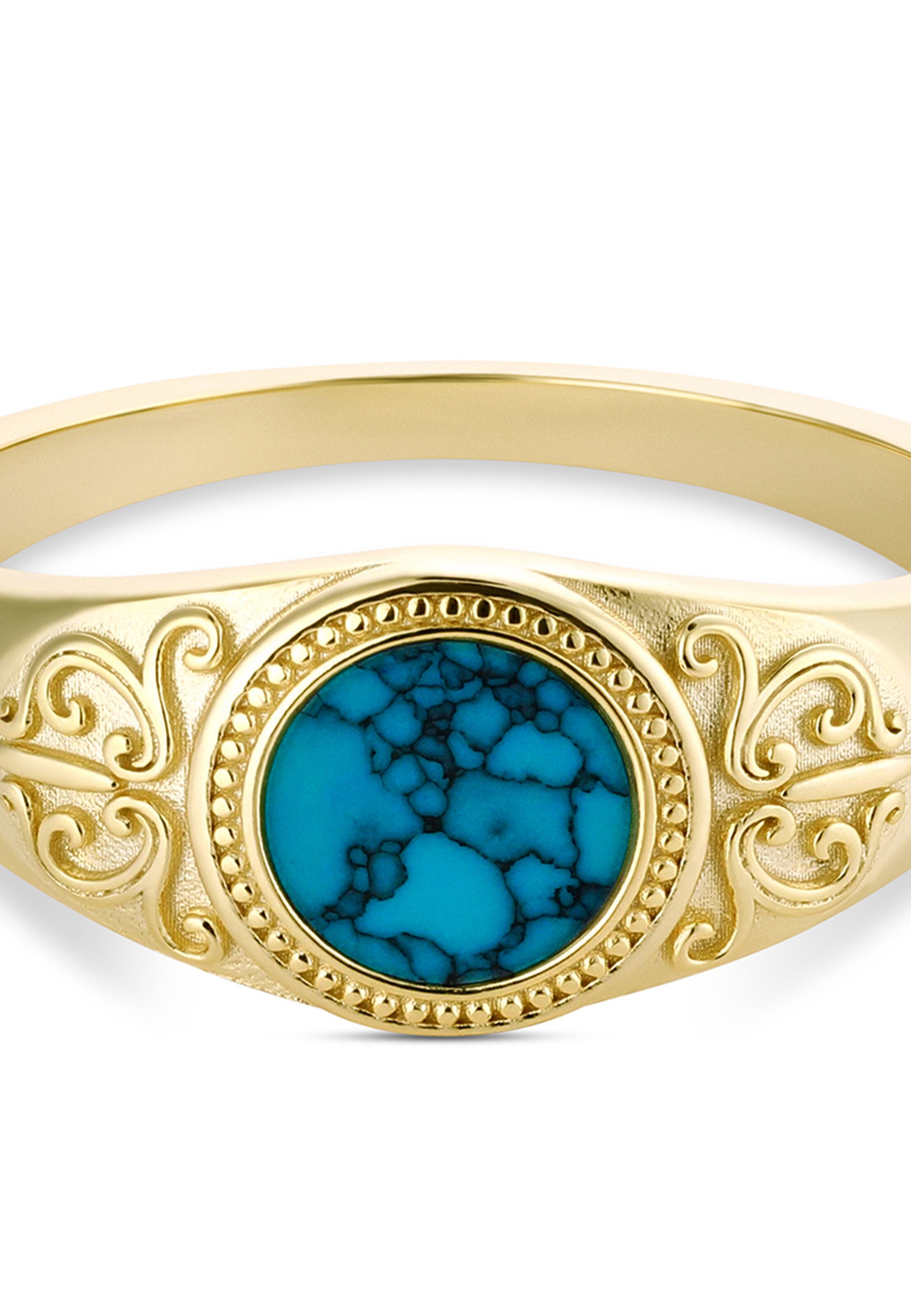 Anello 'Aquastone Signet' di Commen Lines in oro