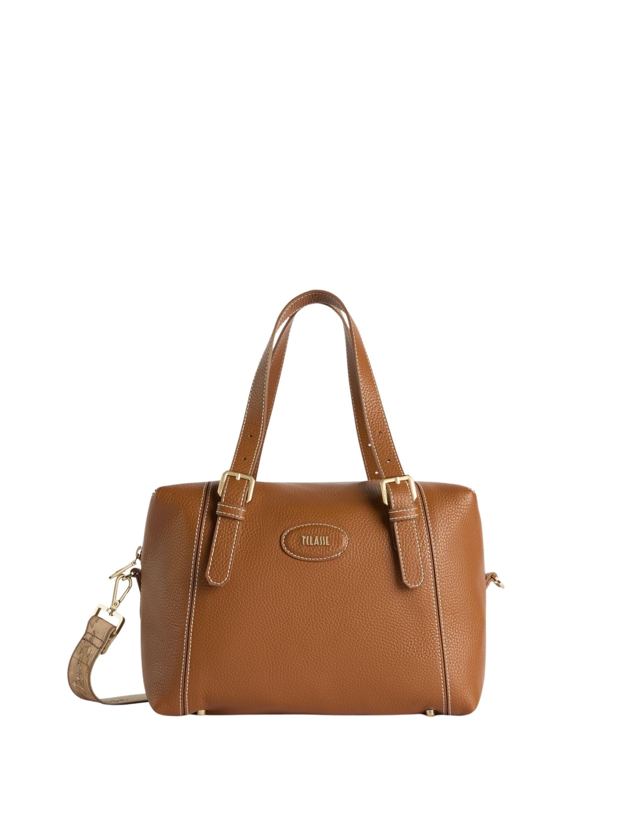 Alviero Martini Schoudertas in Bruin: voorkant