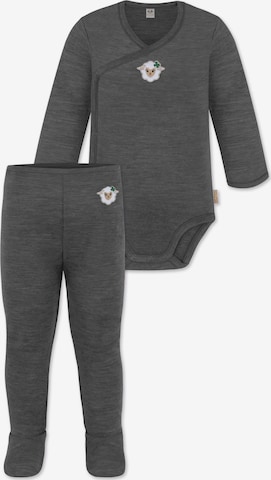 Ensemble de linge normani en gris : devant