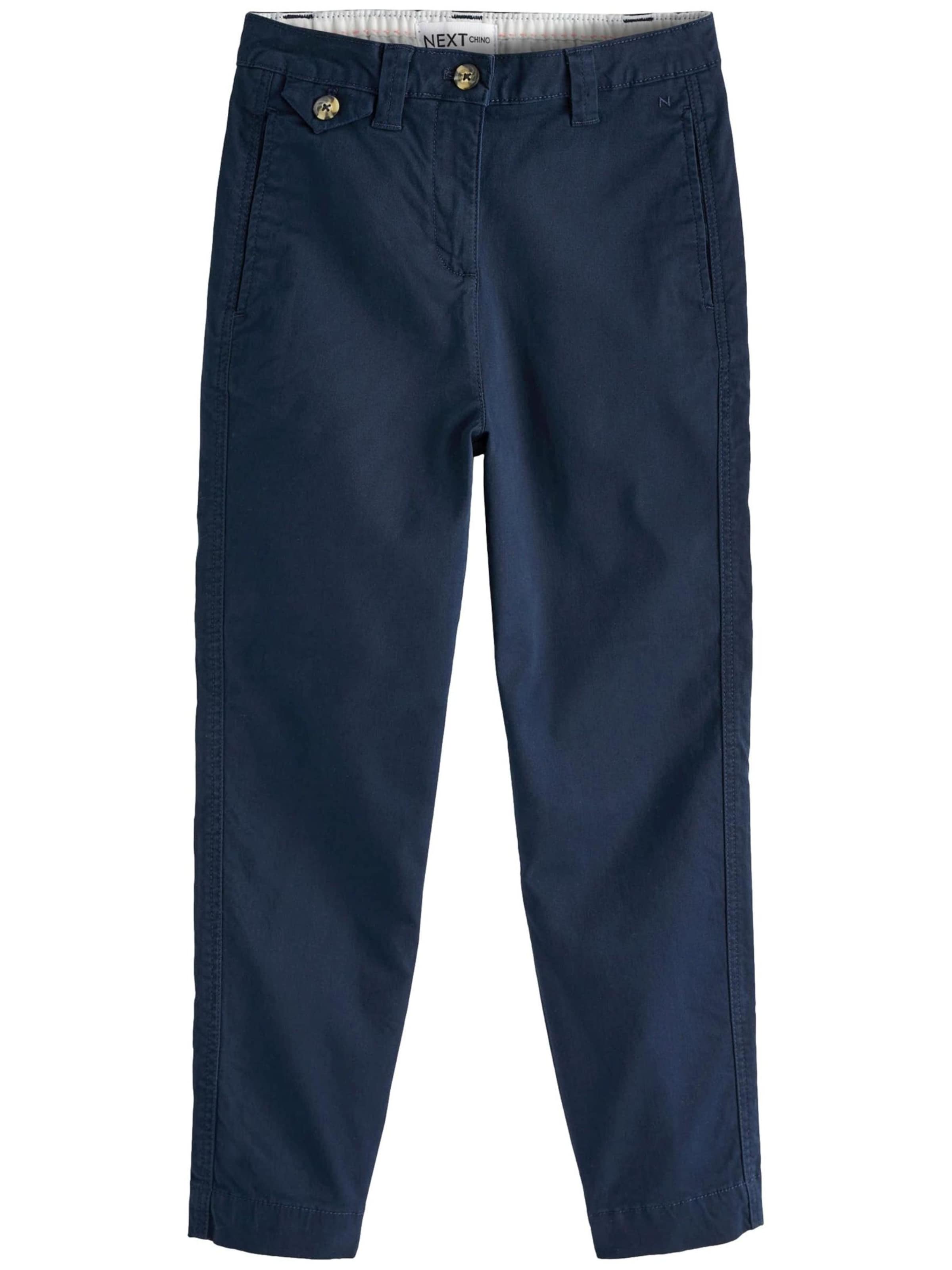 zils Next Standarta Čino bikses: no priekšpuses