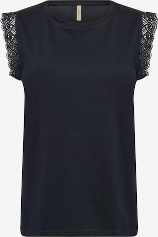 Haut ' SC-DERBY ' Soyaconcept en bleu : devant