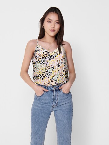 JDY Top 'STARR' in White: front