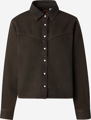 LEVI'S ® Φθινοπωρινό και ανοιξιάτικο μπουφάν 'LOGAN' σε καφέ: μπροστά