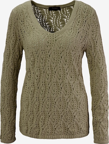 Aniston CASUAL Sweater in Green: front