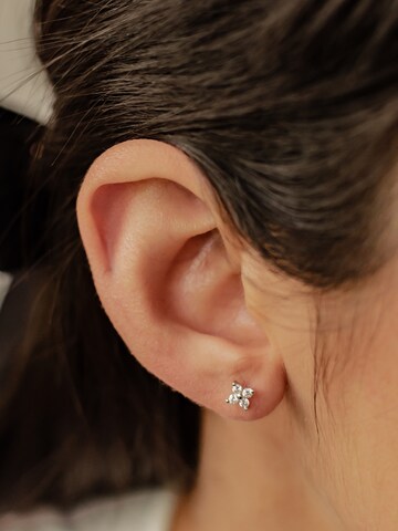 Boucles d'oreilles 'Daisy' Hey Happiness en argent