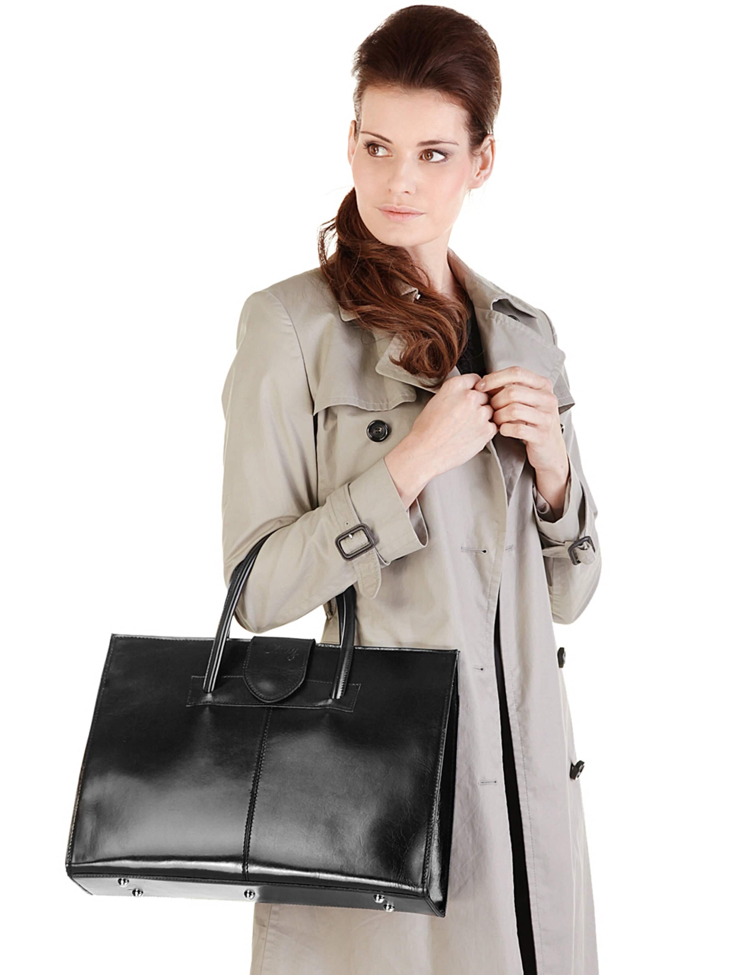 Cluty - Bolso de mano en negro