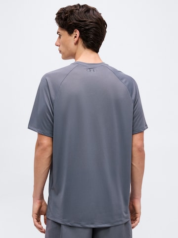 UNDER ARMOUR - Regular Fit Camisa funcionais 'Tech 2.0' em cinzento