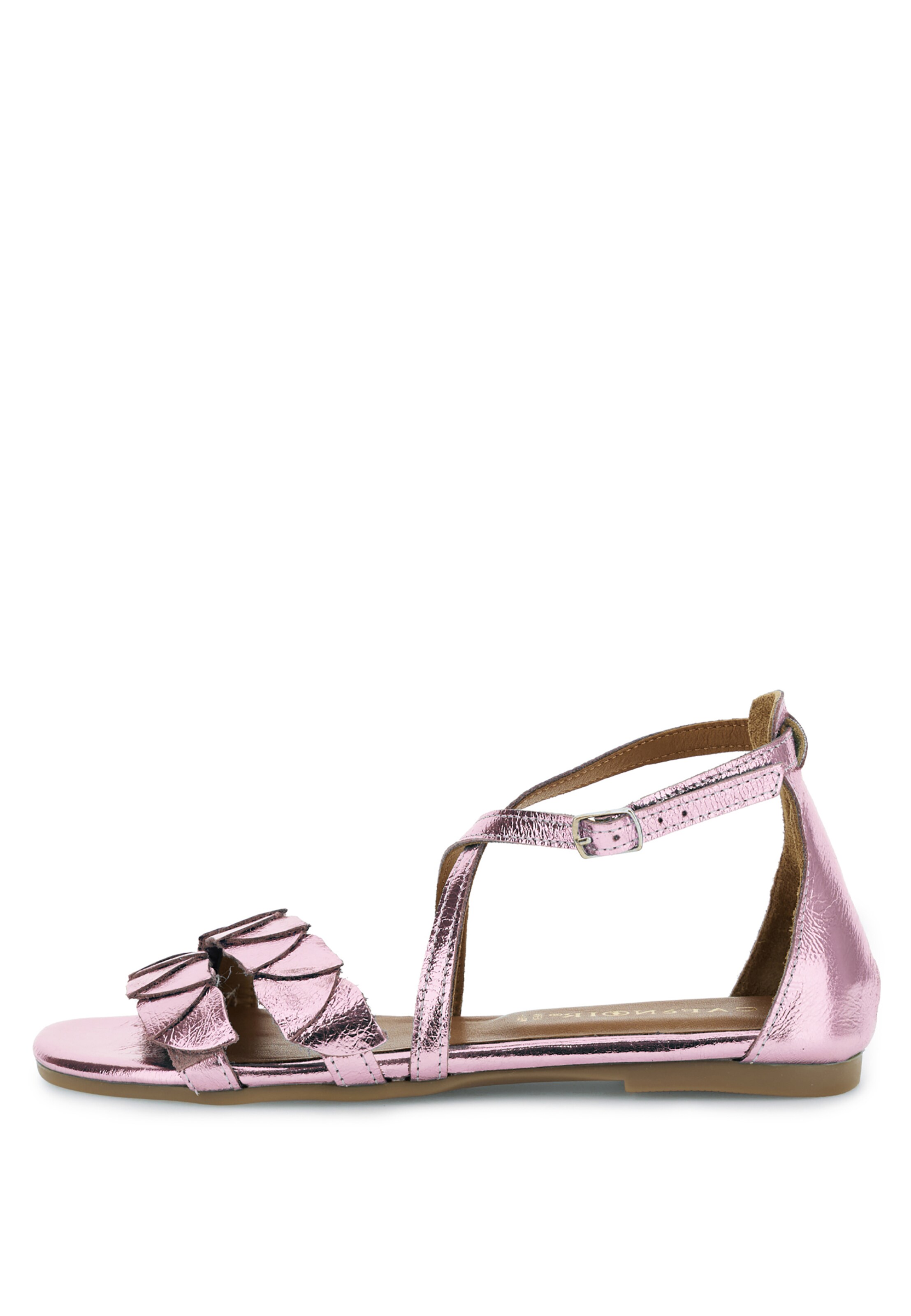 Sandalo di CAFè NOIR in rosa: frontale