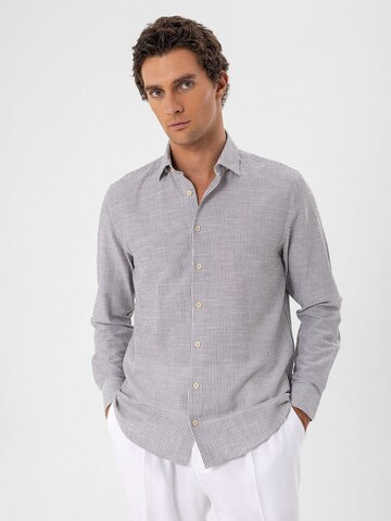 Regular fit Camicia di Antioch in grigio